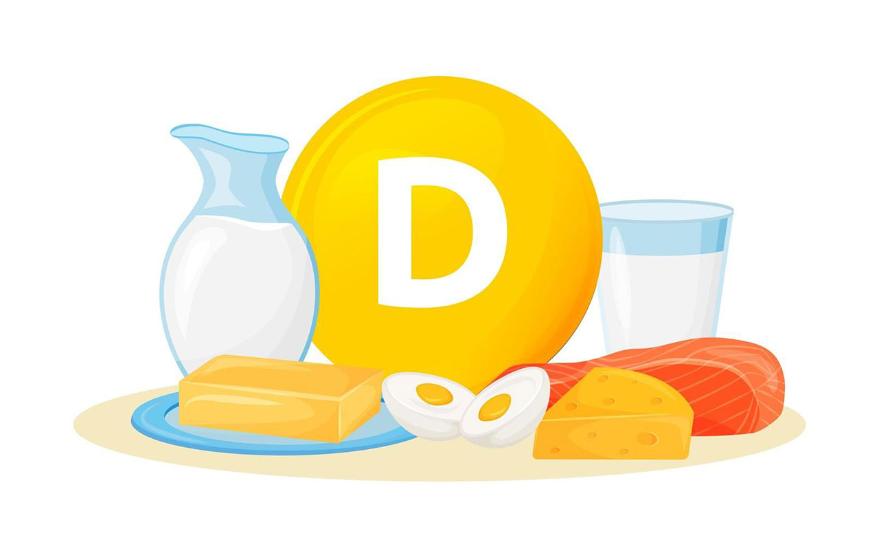 ویتامین D در انواع مواد غذایی