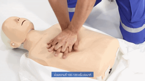 نحوه ماساژ قلبی در حین احیا (CPR)