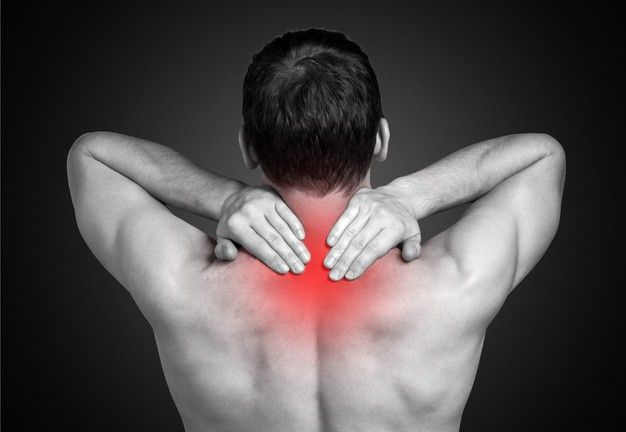 التهاب و درد در ناحیه گردن